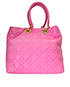 Lady Dior Soft Tote M, back view
